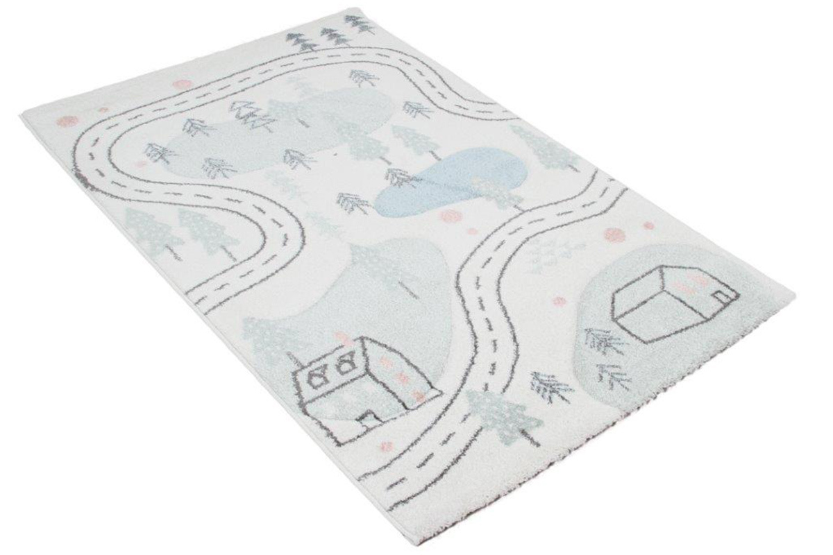 Alfombra infantil motivo carretera 100 x 150 cm NINO