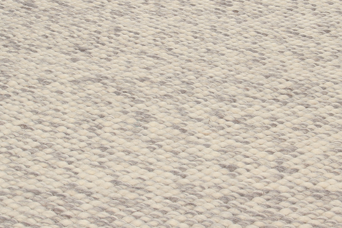 Alfombra marfil en lana 140 x 200 cm WOOL