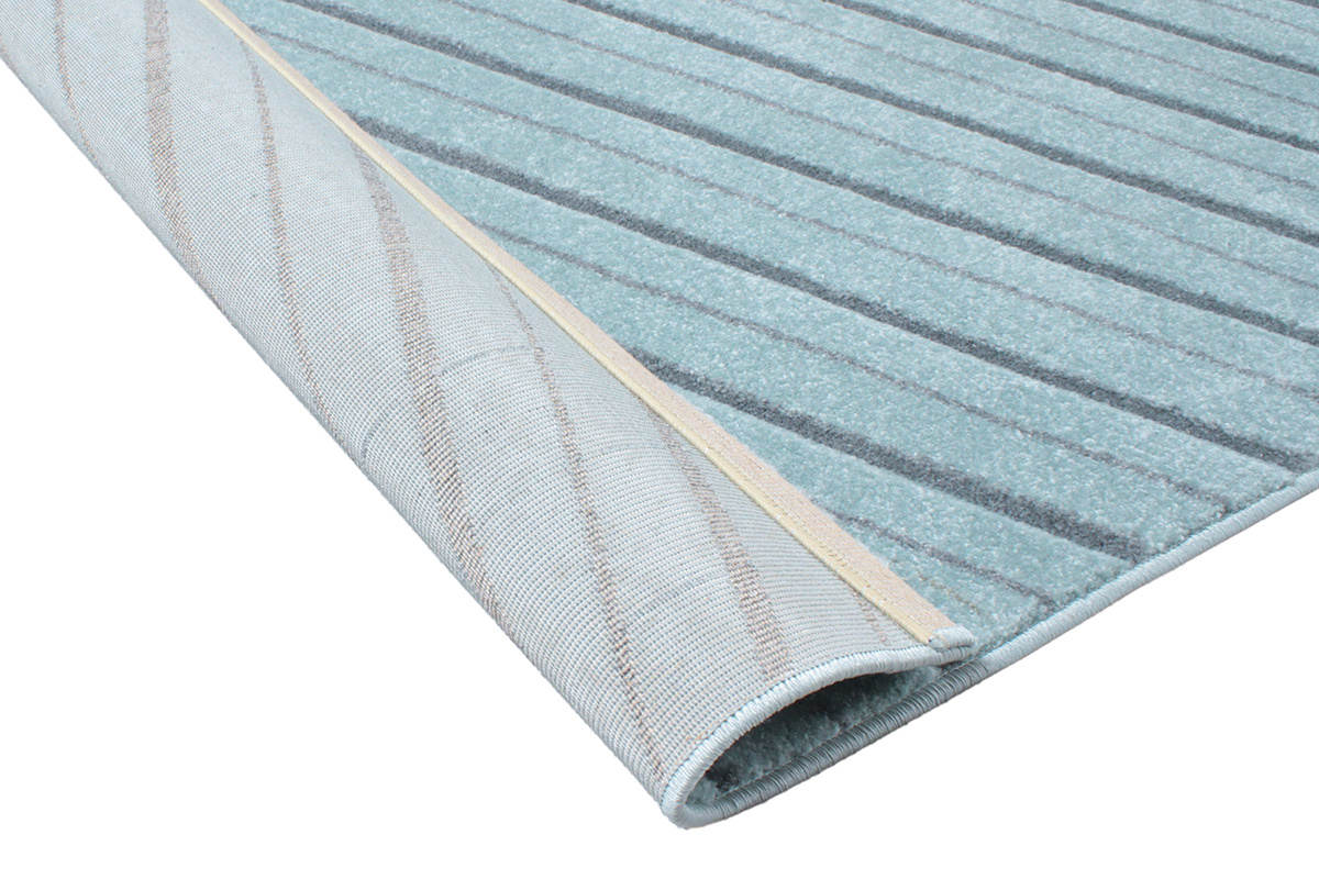 Alfombra moderna azul claro 160 x 230 cm PALM
