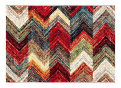 Alfombra moderna multicolor 160 x 230 cm CHEROKEE - Alfombra moderna multicolor 160 x 230 cm CHEROKEE