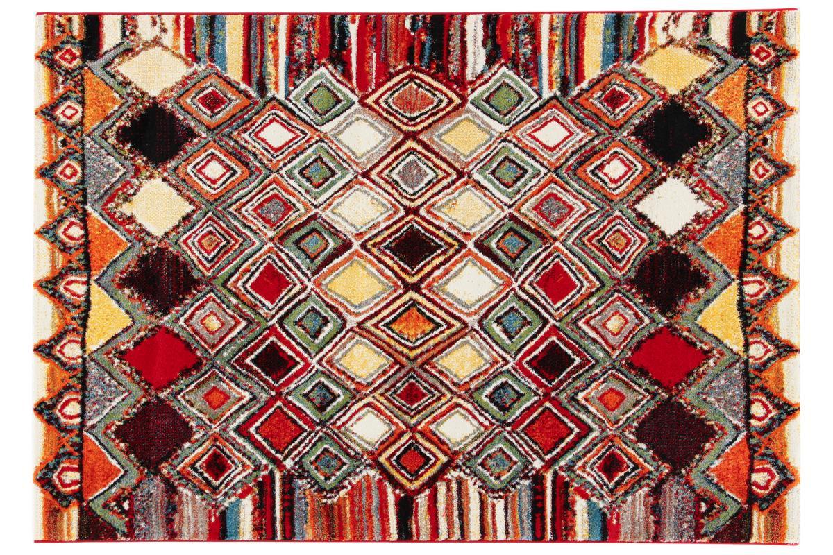 Alfombra motivos multicolor 160 x 230 cm HOLI