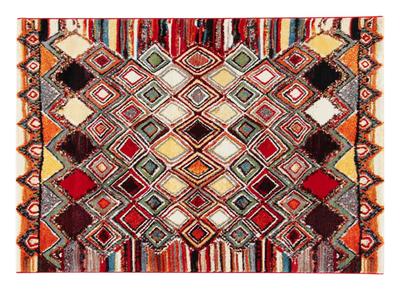 Alfombra motivos multicolor 160 x 230 cm HOLI