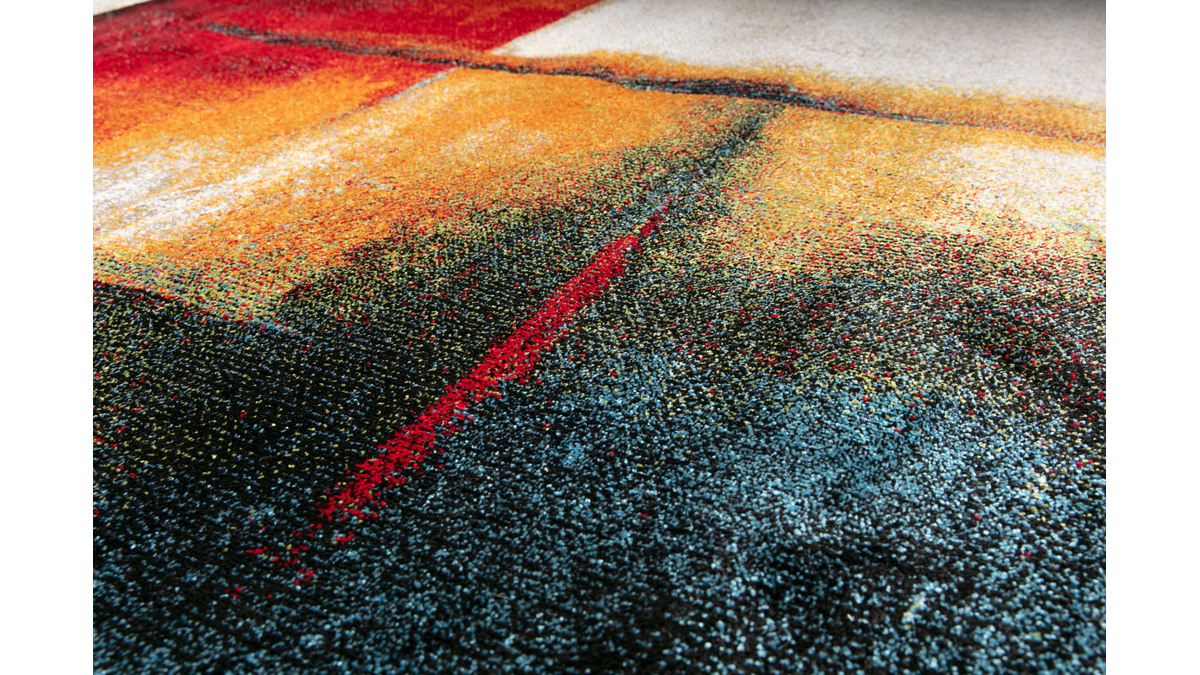 Alfombra multicolor 160 x 230 cm ABSTRAIT