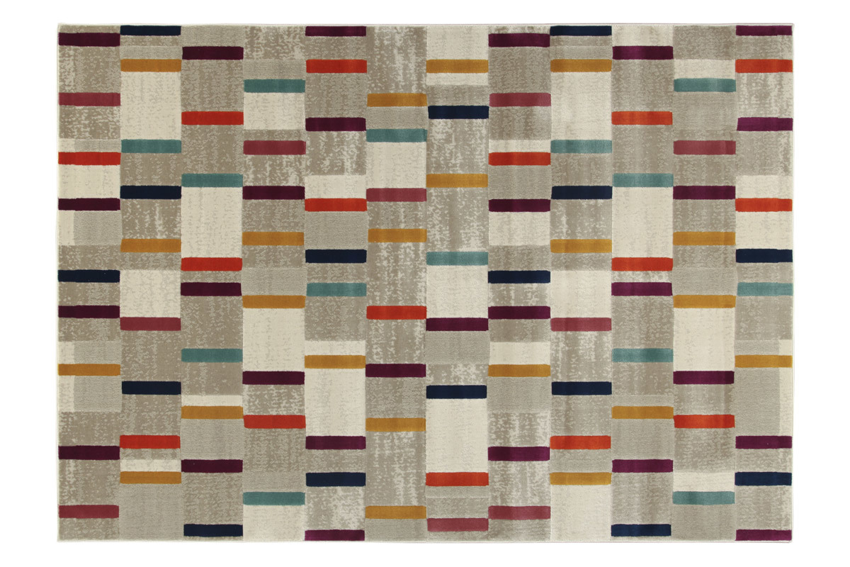 Alfombra multicolor 160 x 230 cm GIRARD