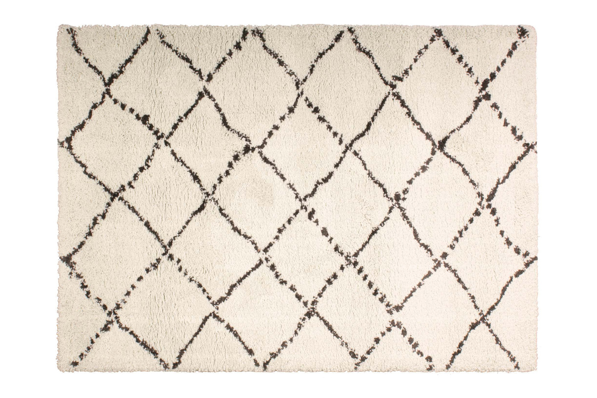 Alfombra polipropileno crema 160 x 230 BERBERE