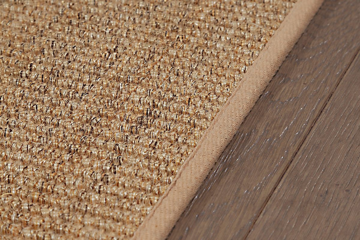 Alfombra rectangular de sisal y yute 160 x 230 YANN