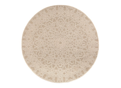 Alfombra redonda natural 160 cm MOZAIC - Alfombra redonda natural 160 cm MOZAIC