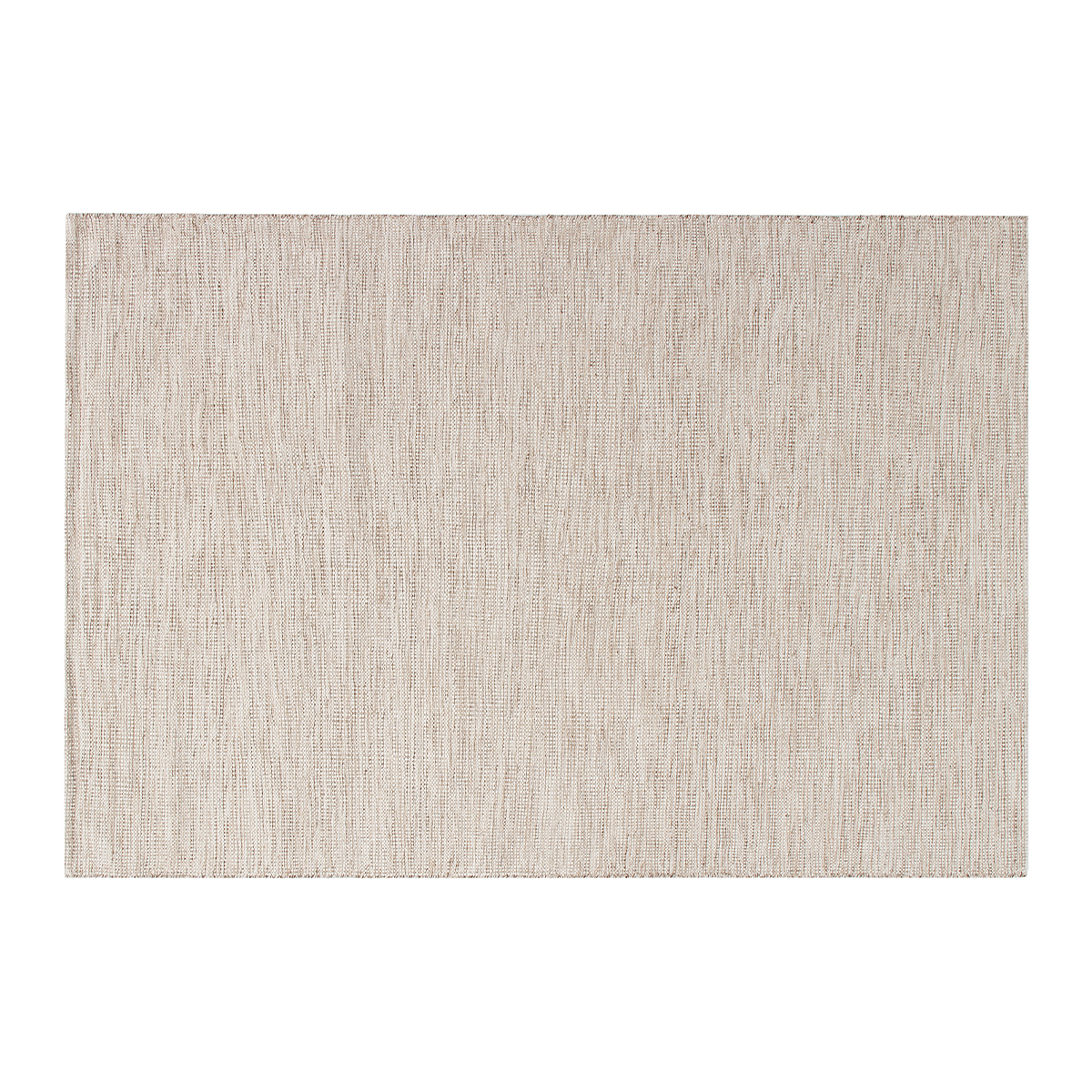 Alfombra tejida a mano blanca jaspeado 160 × 230 cm SIMBEL
