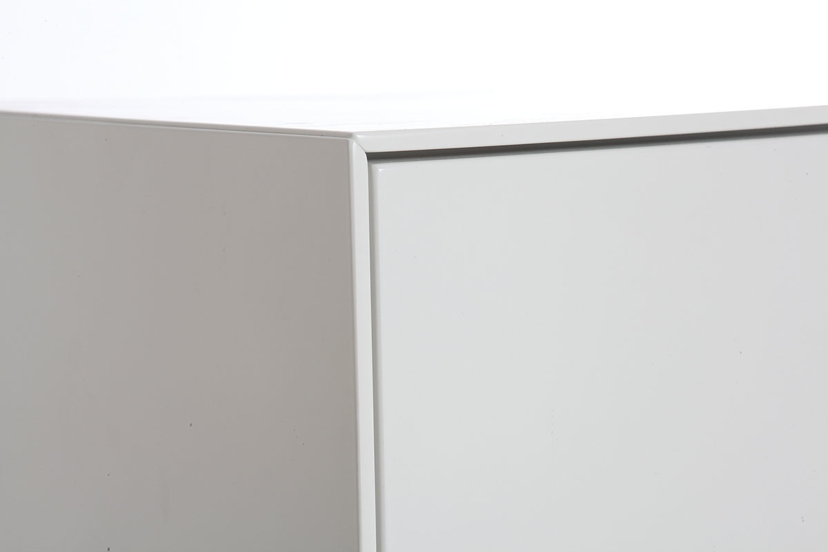 Almacenaje de despacho blanco mate 45x40 3 cajones MARK