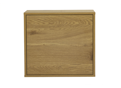 Almacenamiento mural acabado madera clara roble L55 cm FLEXO