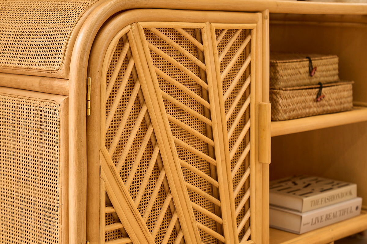 Aparador 2 puertas en rat�n GALON