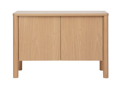 Aparador acabado en madera clara roble de 2 puertas L110 cm IZZIE