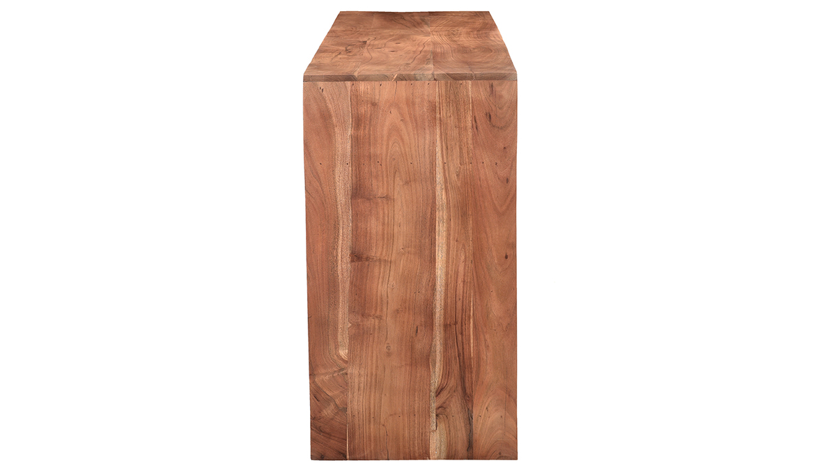 Aparador de madera maciza con 3 puertas 150 cm BOHEMIAN