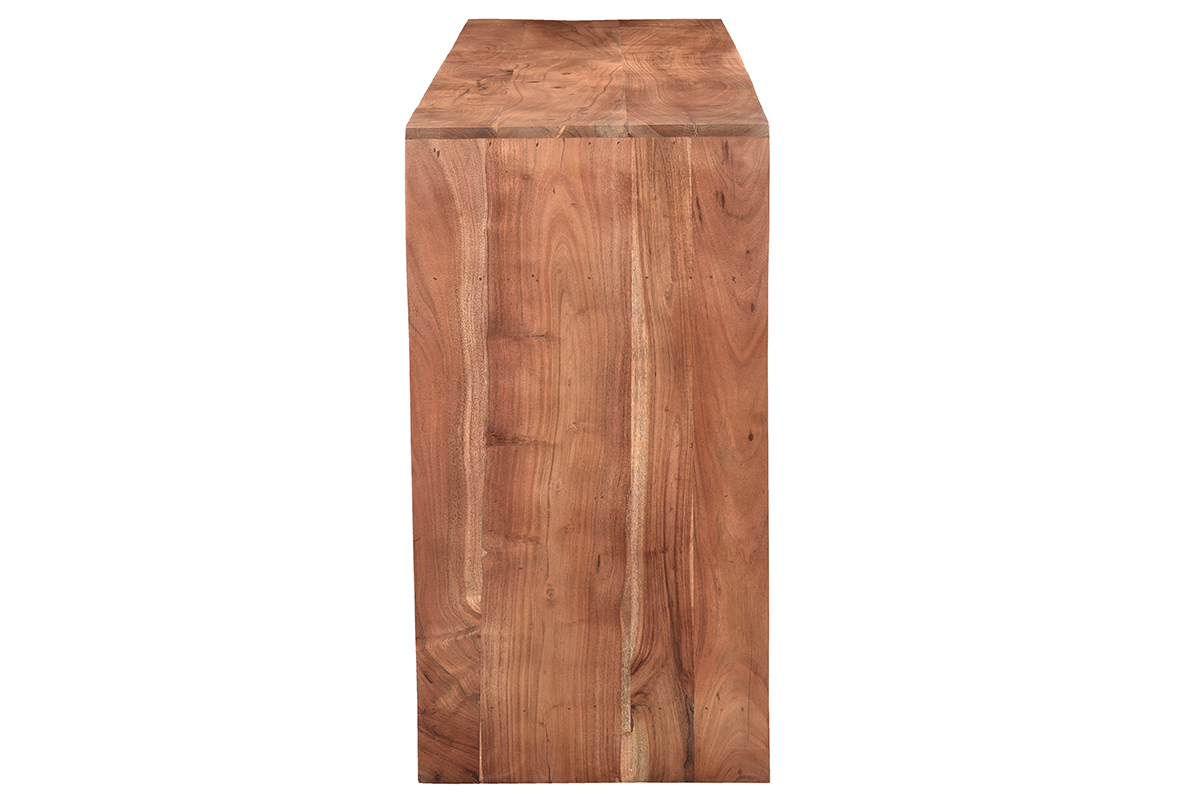 Aparador de madera maciza con 3 puertas 150 cm BOHEMIAN