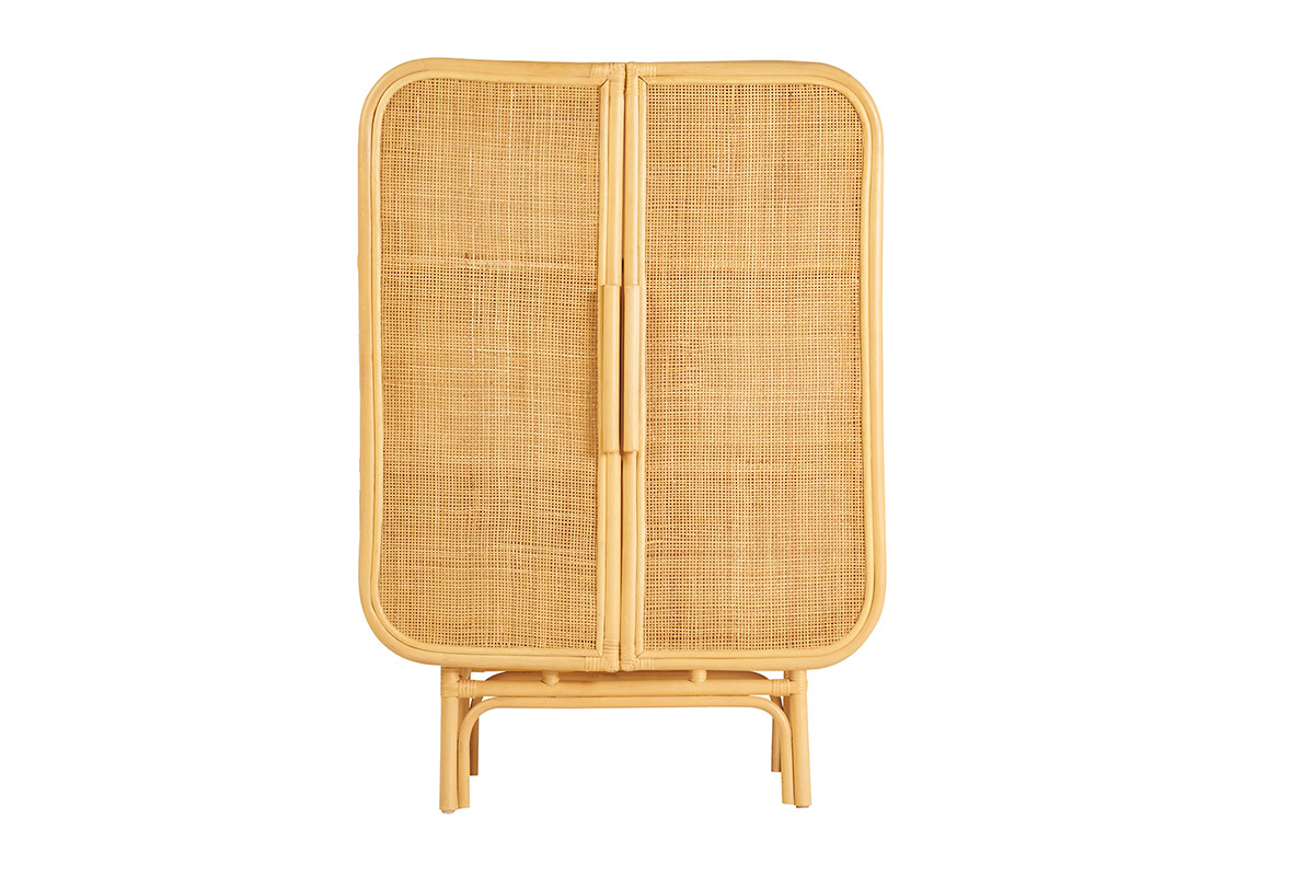 Aparador de ratn de 2 puertas L80 cm LUWAK