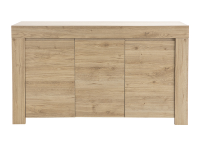 Aparador moderno acabado roble L138 cm TINO - Aparador moderno acabado roble L138 cm TINO