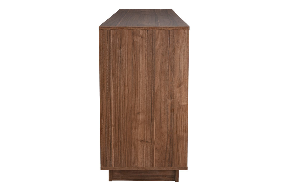 Aparador moderno chapado nogal L180 cm COMO