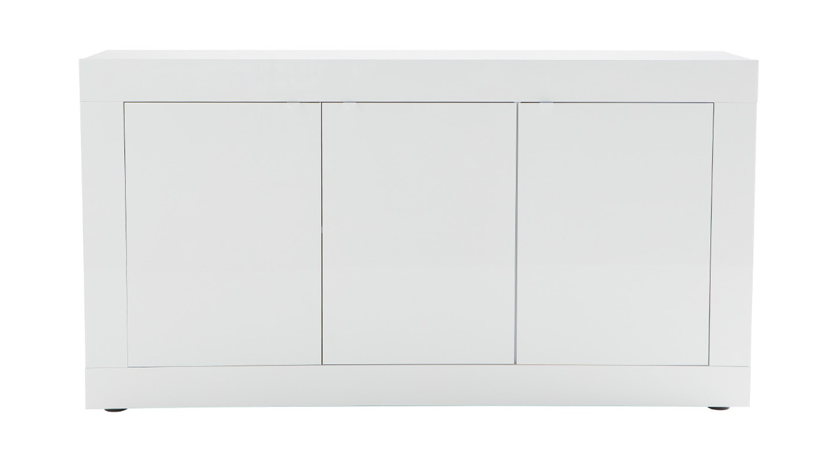 Aparador moderno lacado blanco 160cm LATTE