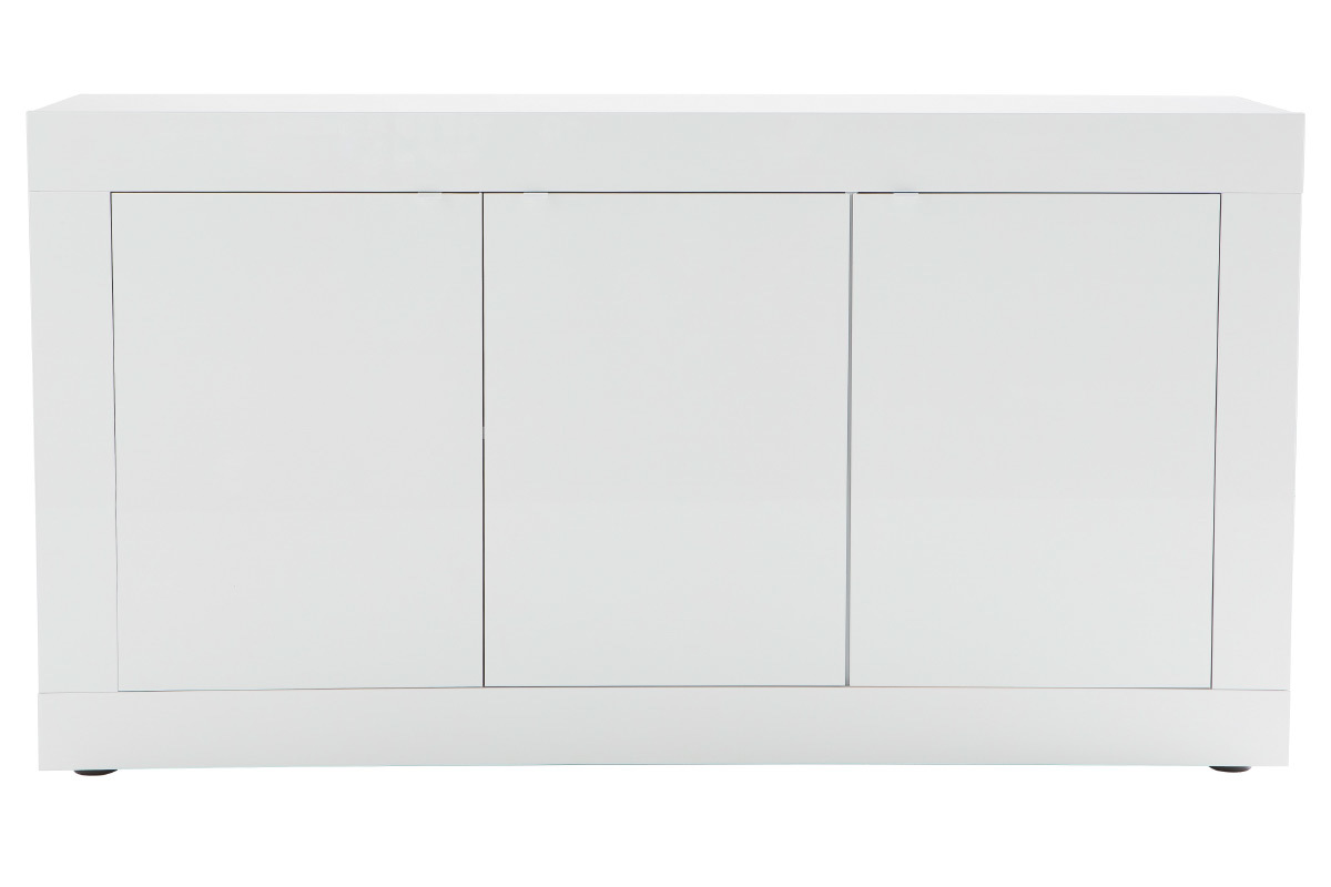 Aparador moderno lacado blanco 160cm LATTE