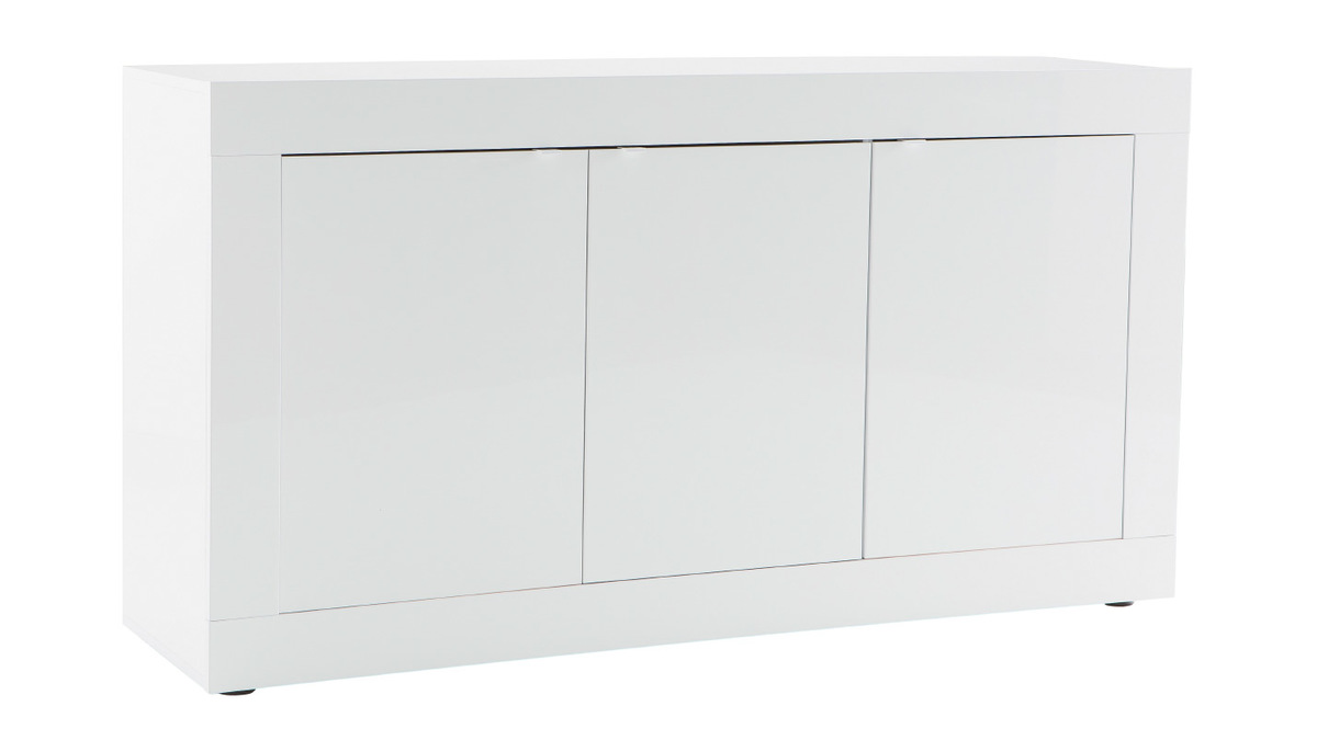 Aparador moderno lacado blanco 160cm LATTE