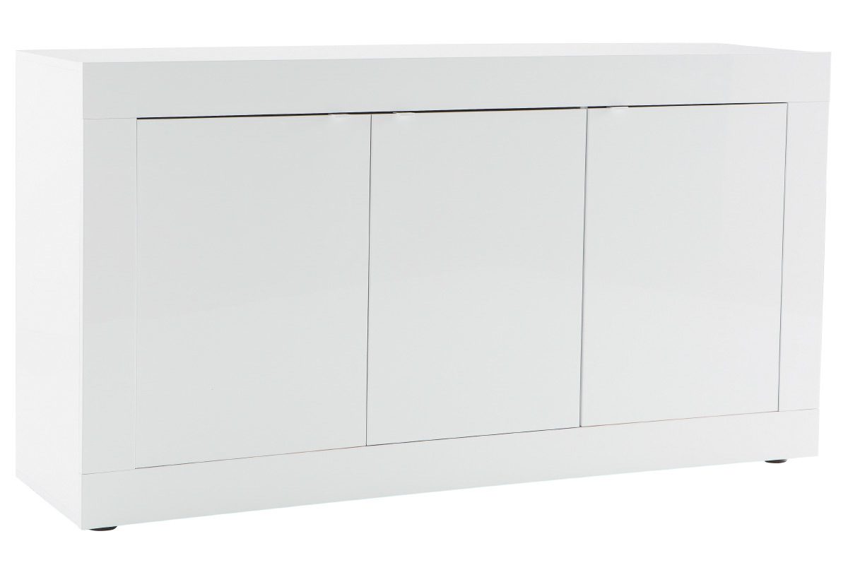 Aparador moderno lacado blanco 160cm LATTE