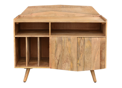 Aparador mueble de almacenaje vinilos en mango macizo MATAHARI