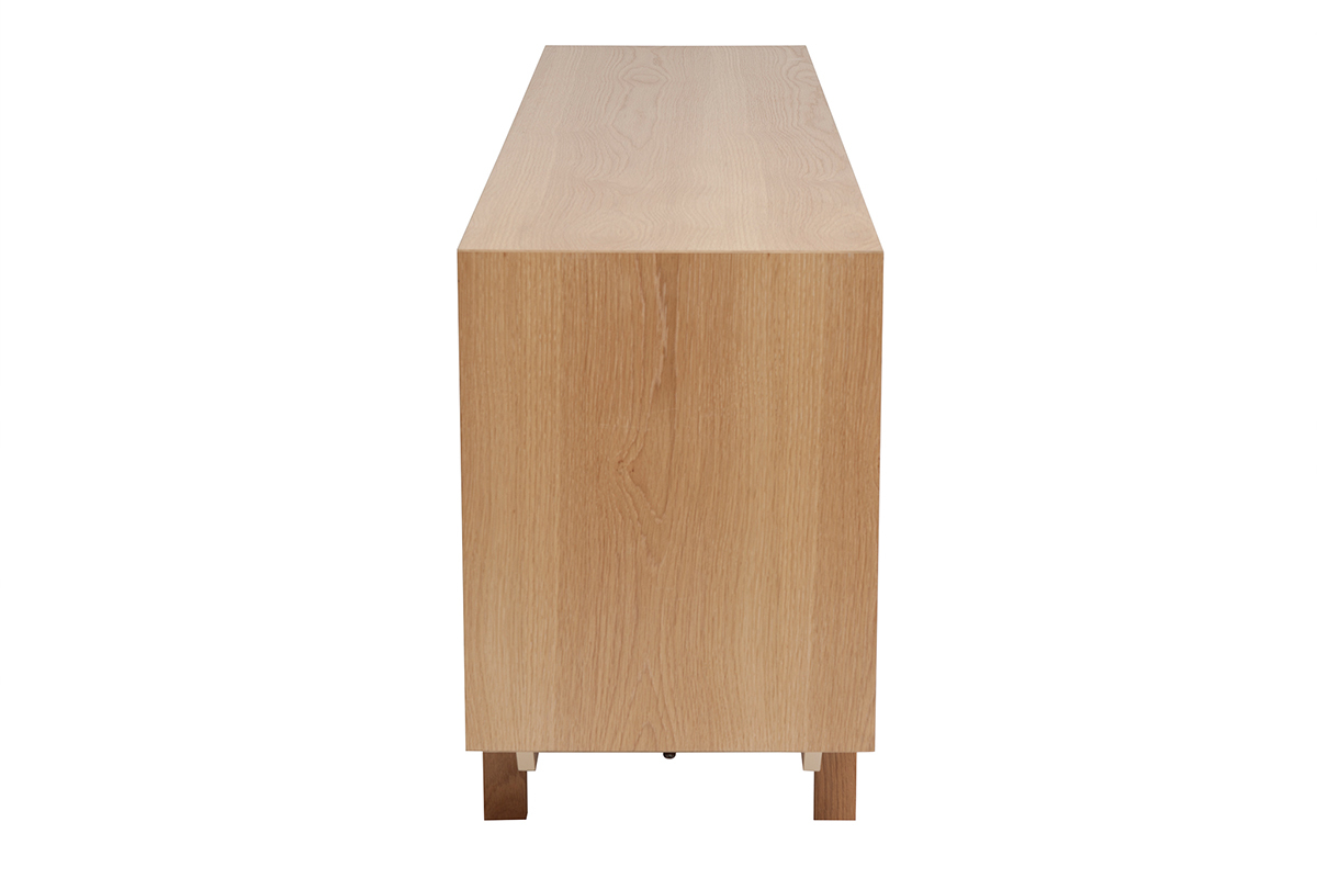 Aparador nrdico de madera clara 195cm SID