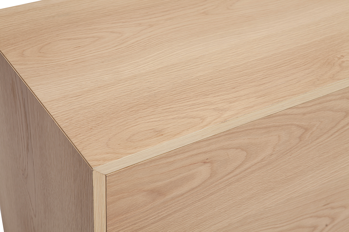 Aparador nrdico de madera clara 195cm SID