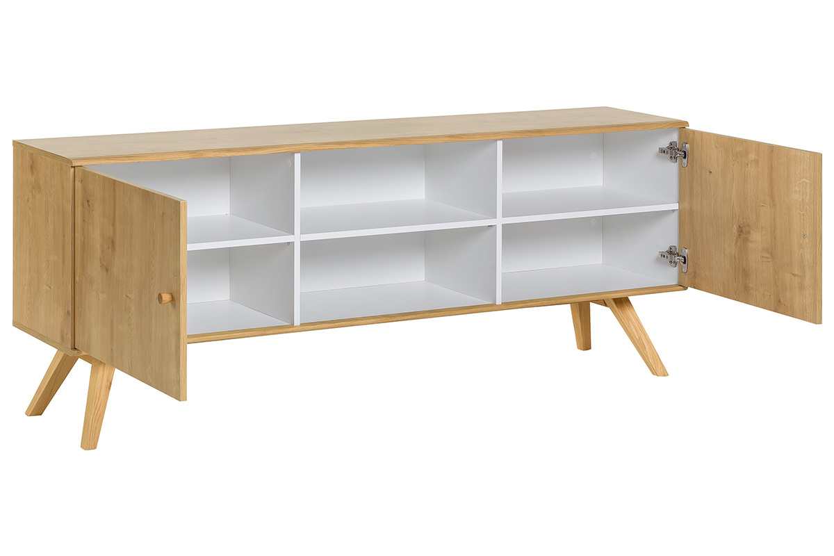 Aparador nrdico madera clara L180 cm GOLA