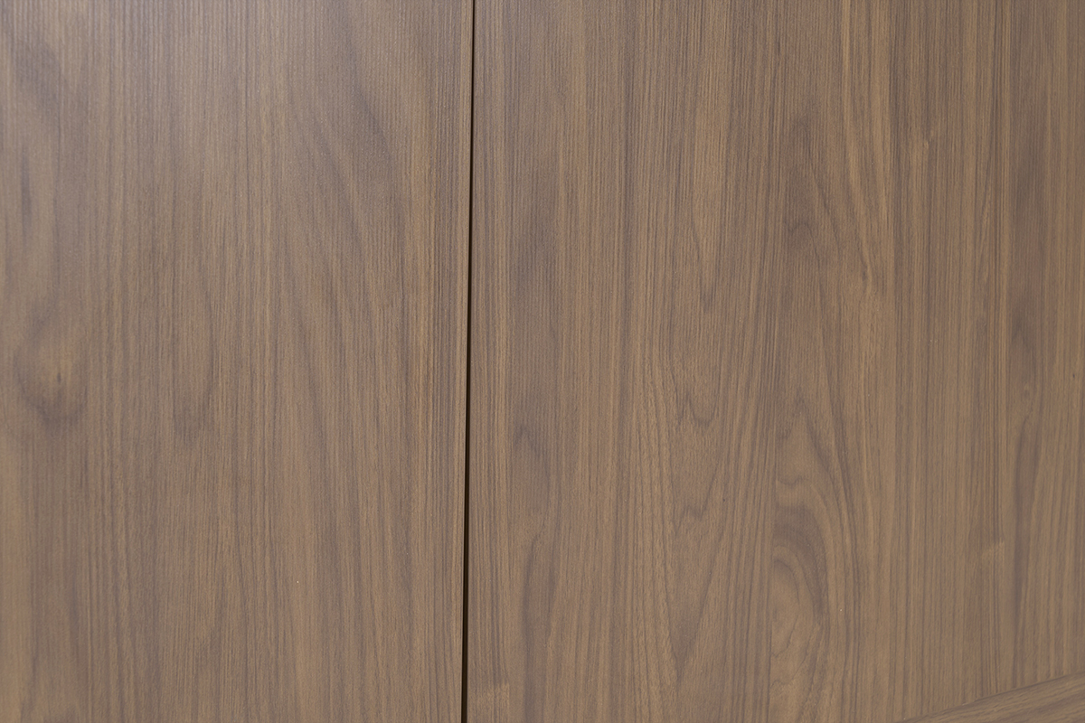Aparador vintage con 4puertas de madera oscura 180cm SANAA