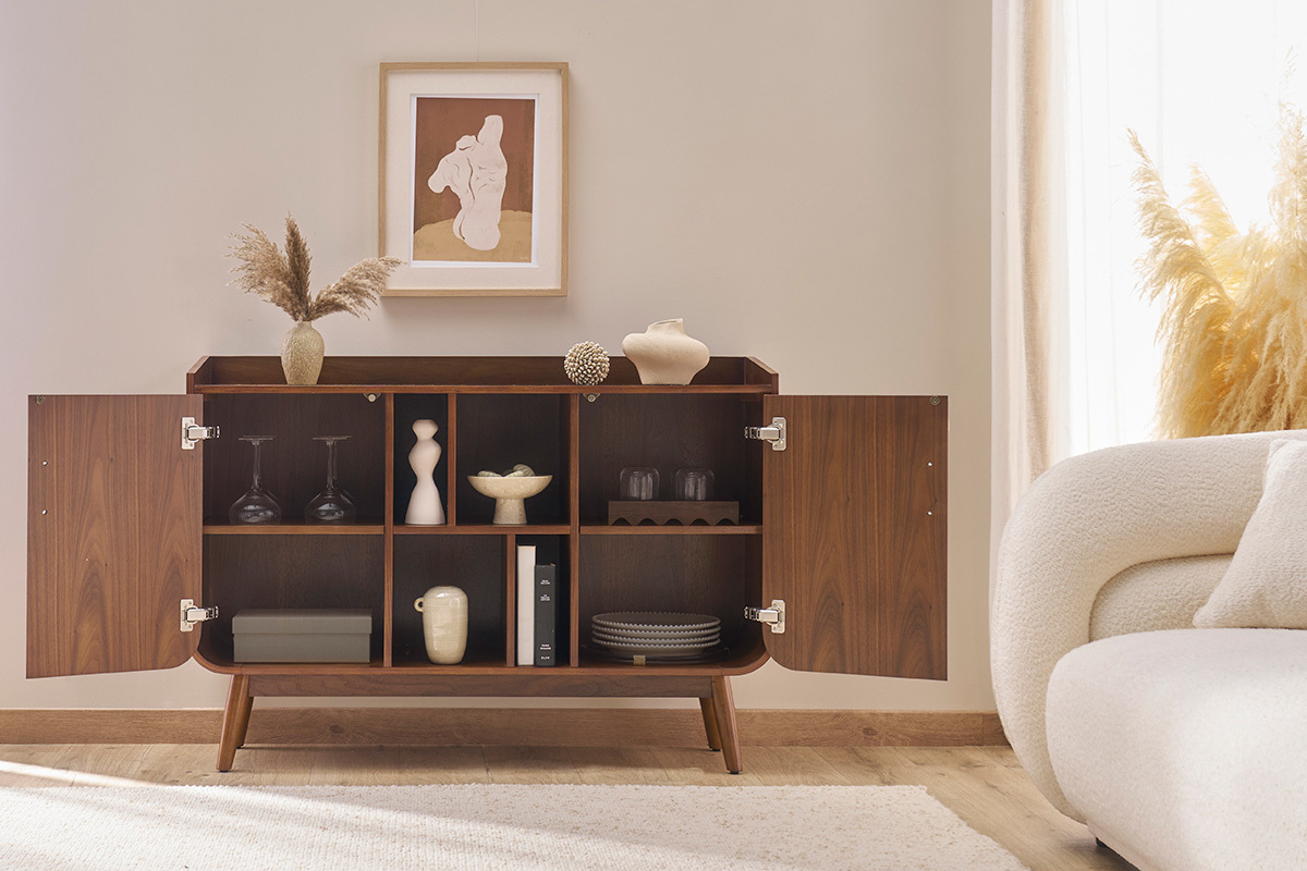 Aparador vintage madera nogal HALLEN