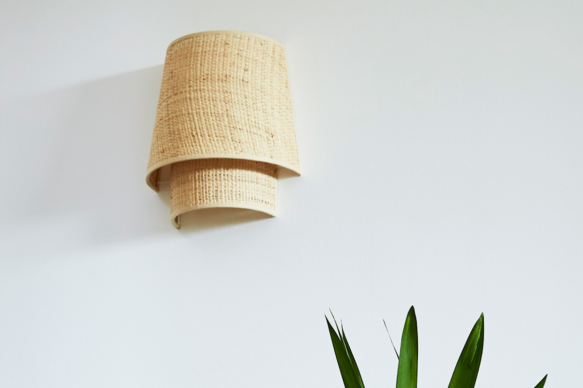 Aplique de diseo de rafia 25cm JUME