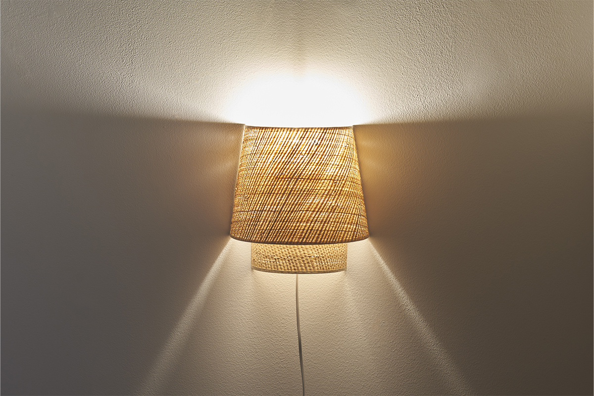 Aplique de diseo de rafia 25cm JUME