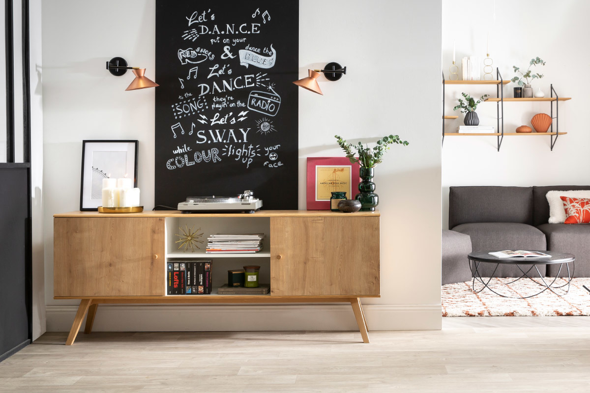 Aplique de pared articulado diseo cobrizo LEEDS