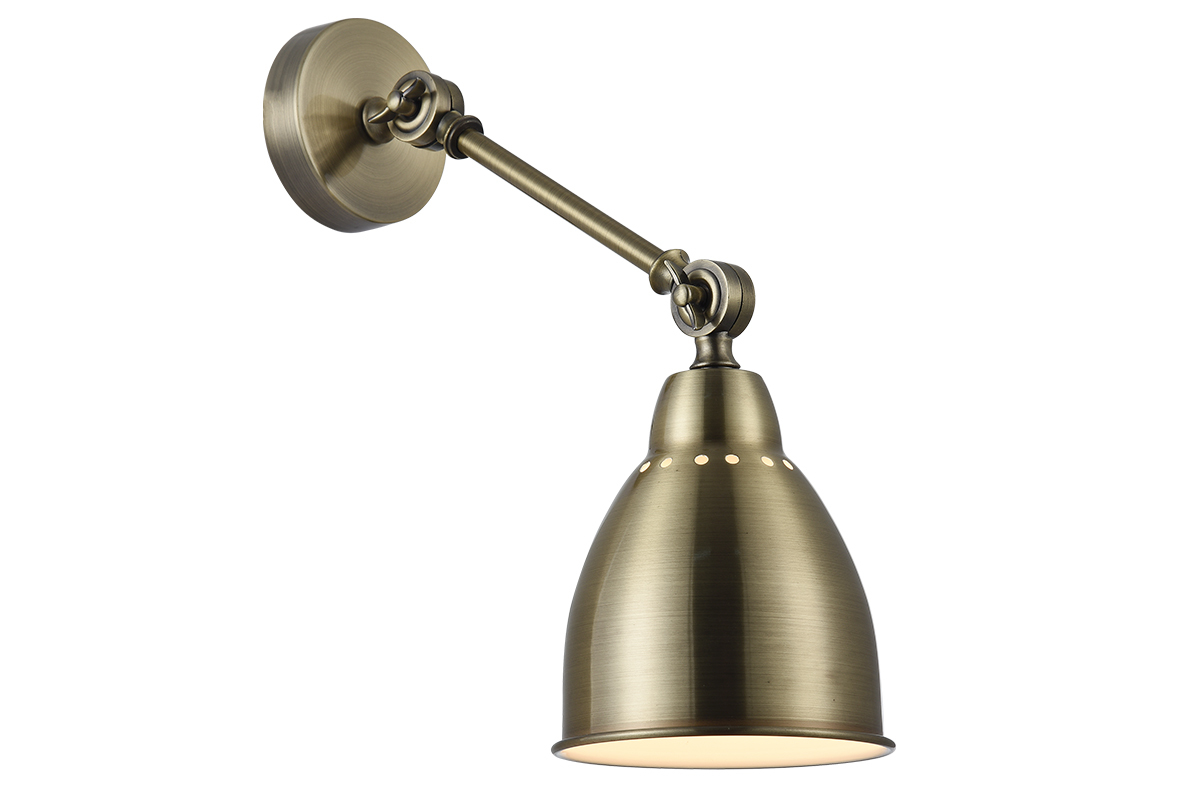 Aplique de pared metal lat�n PROJECT