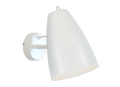 Aplique mural dise&ntilde;o metal blanco FRIDAY