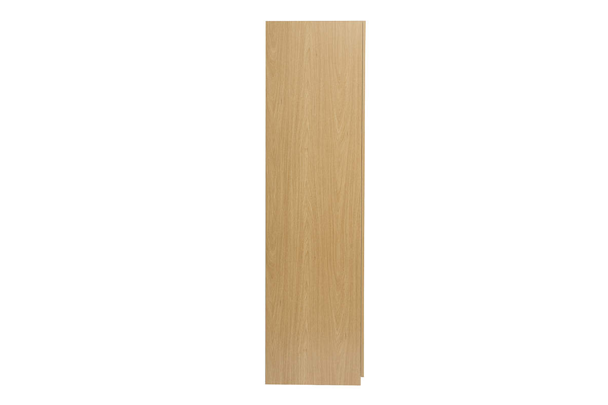 Armario con perchas acabado en madera de roble L90 cm GARENCE