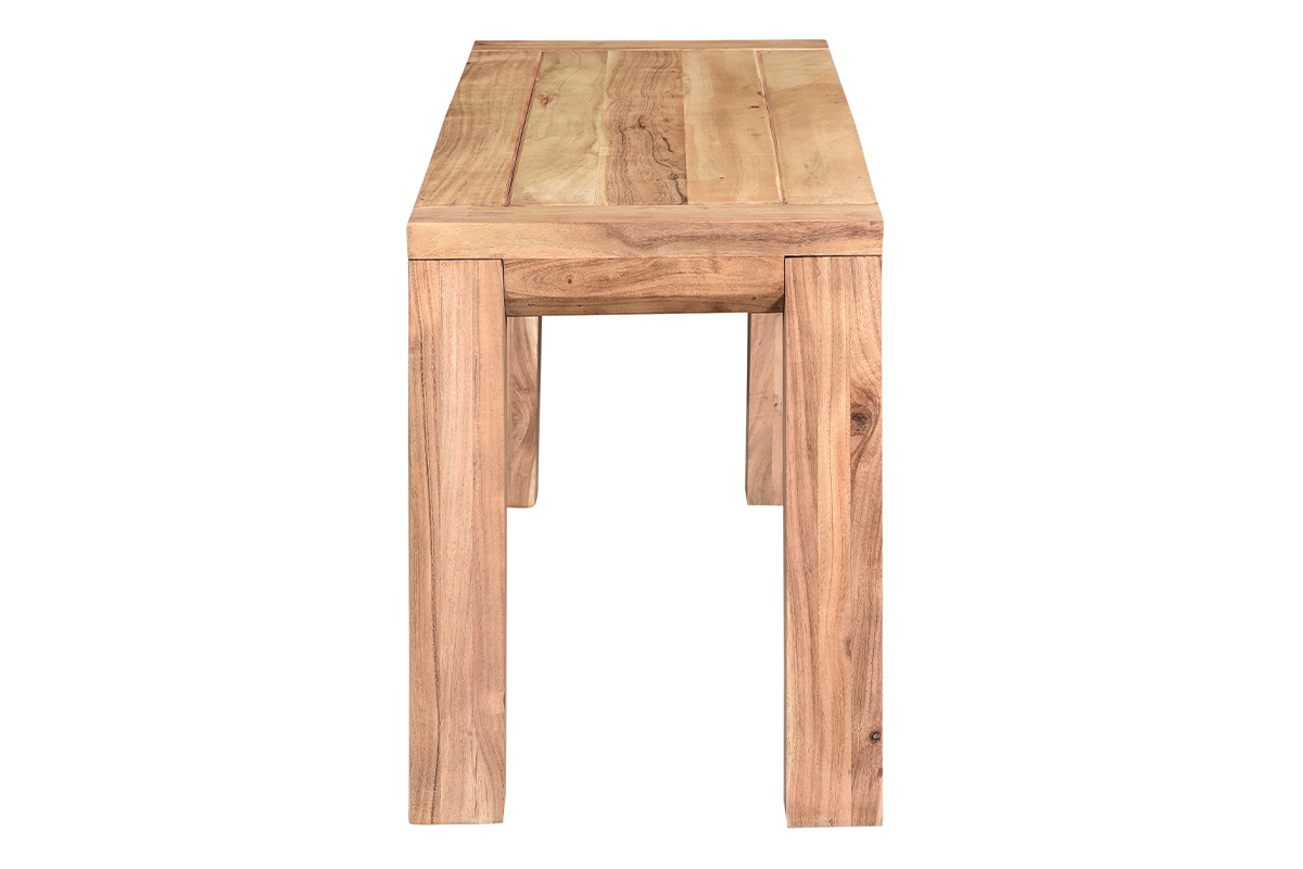 Banco de madera de acacia maciza 95 cm BALTO