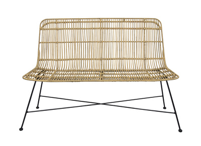 Banco en rat&aacute;n natural MALACCA