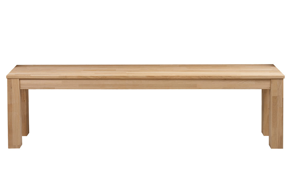 Banco en roble 160cm LUPA