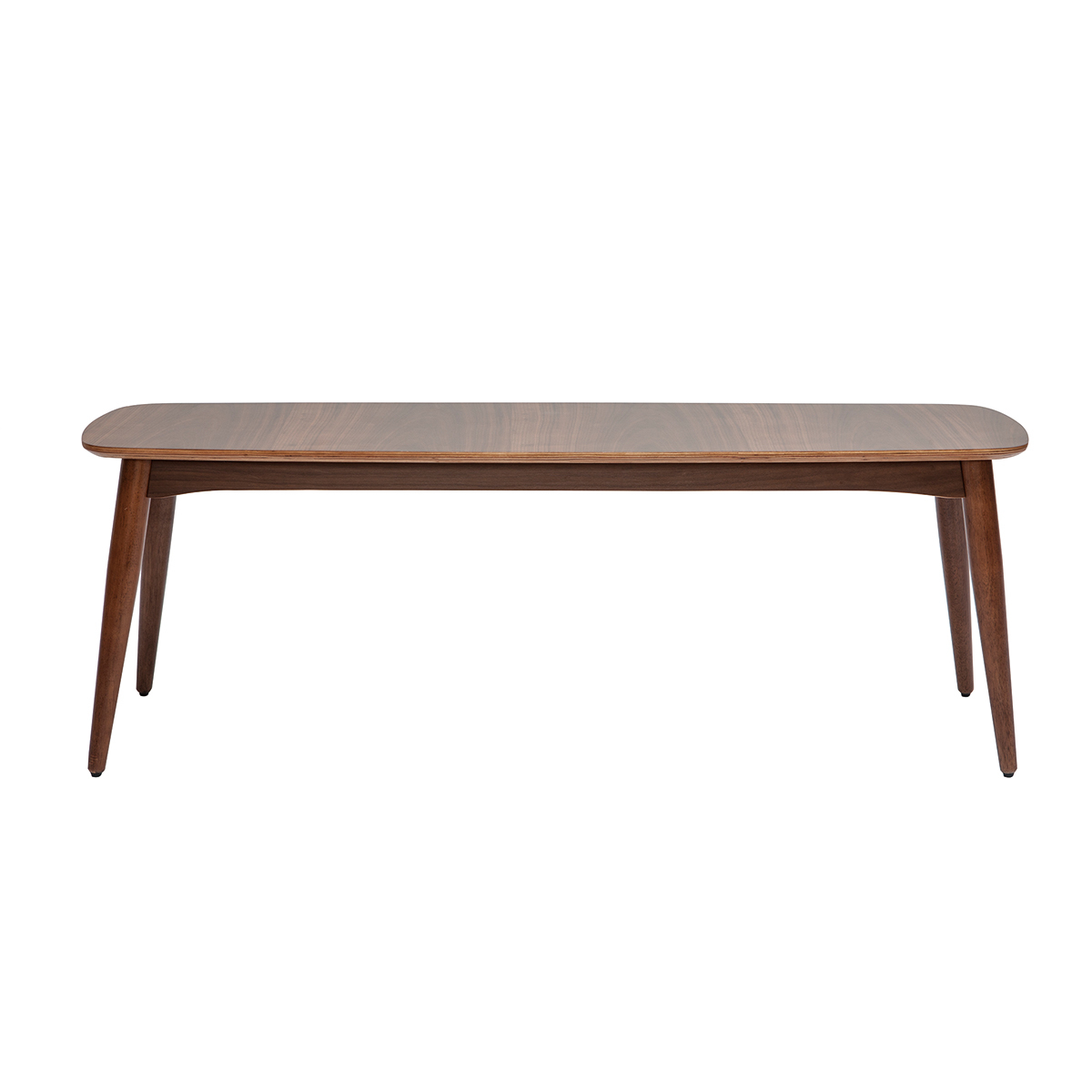 Banco vintage de nogal de 130 cm de altura NORDECO