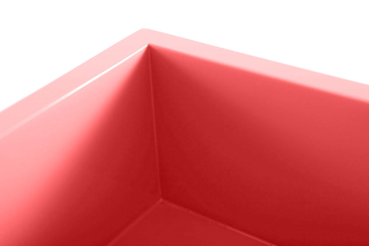 Bandeja dise�o lacado coral TEENA