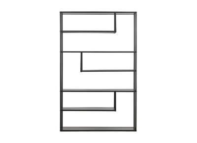 Biblioteca metal negro TETRIS