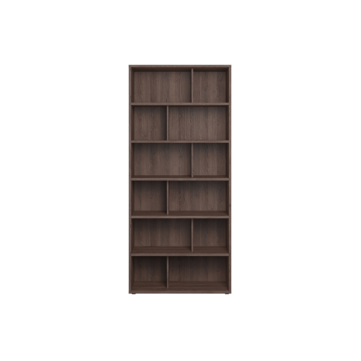 Biblioteca moderna efecto nogal EPURE