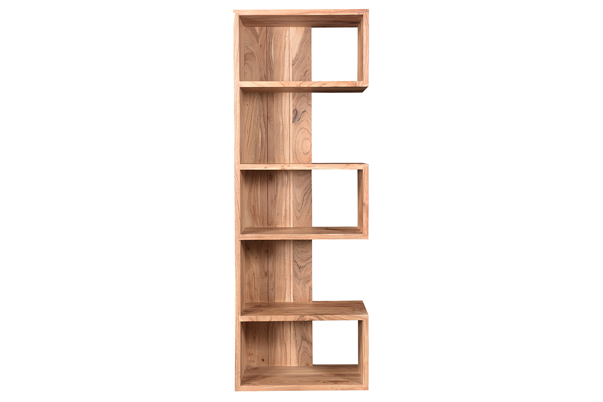 Biblioteca moderna en acacia 60 cm CHAPMAN