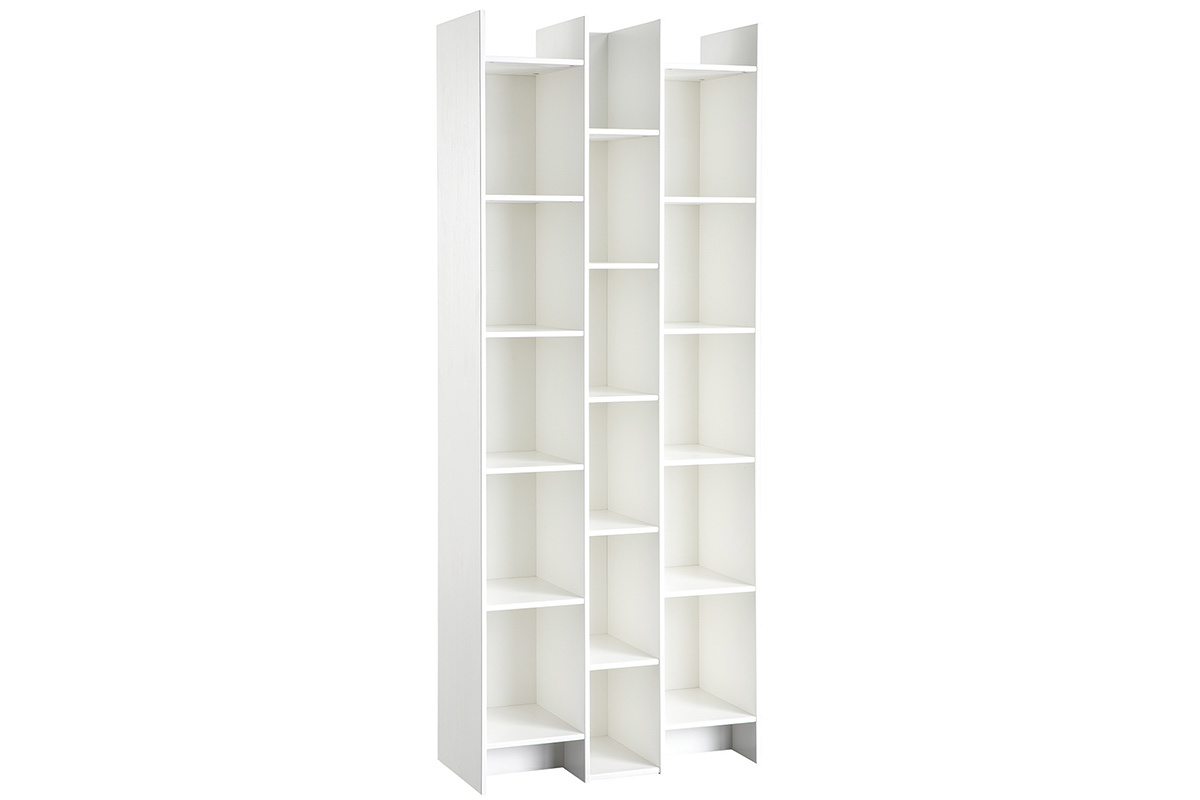 Biblioteca moderna madera blanca CLIMB