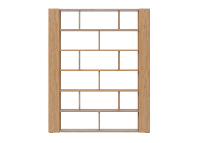 Biblioteca separador de espacios acabado roble MUSSO