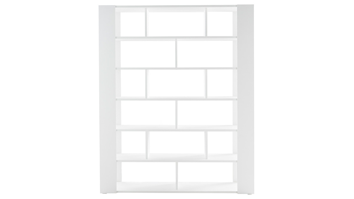 Biblioteca separador de espacios blanca MUSSO