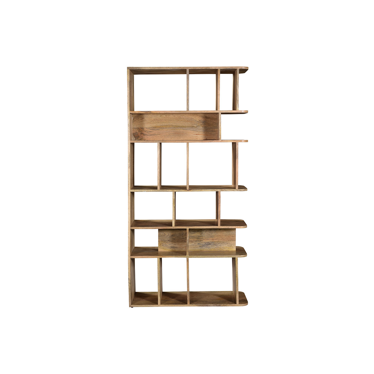 Biblioteca separador en madera de mango maciza L88 cm RUPAH