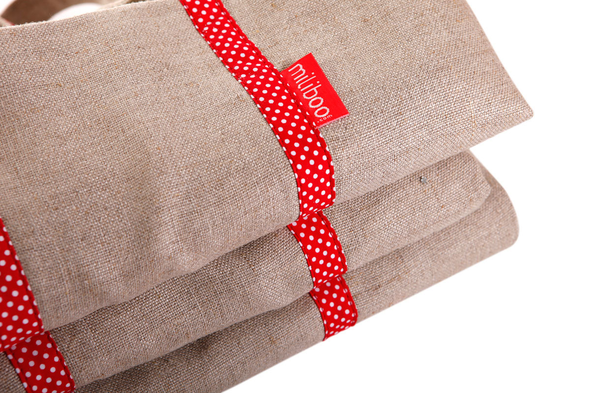 Bolso de Shopping Miliboo de lino